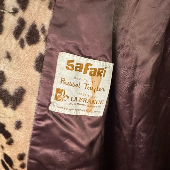 Vintage Safari fur coat. - Picture 6 of 7
